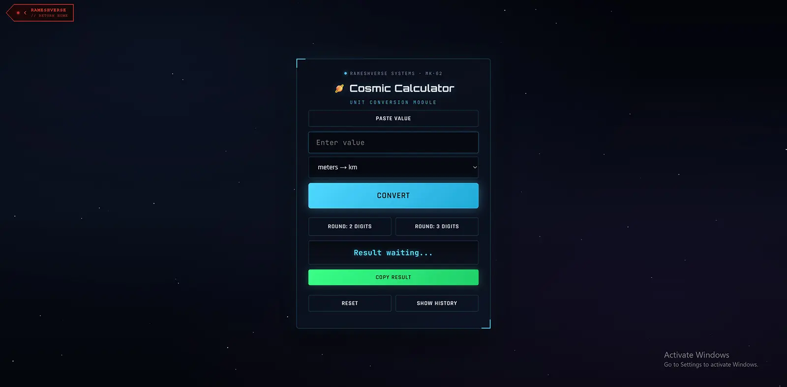 Cosmic Calculator thumbnail